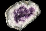 Purple Amethyst Geode - Uruguay #87415-2